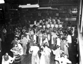 Dance hall dance at Camp Gordon Johnston