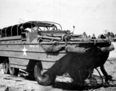 DUKW driving at Camp Gordon Johnston