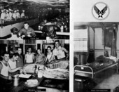 Food preparation and inside barracks views - Tallahassee, Florida.