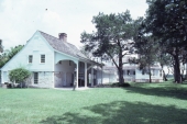 Kitchen and main residence at Kingsley Plantation State Historic Site - Fort George Island, Florida