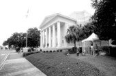 Florida Supreme Court building during 2000 presidential election vote dispute.