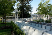 Florida's World War II monument on the grounds of the R.A. Gray building - Tallahassee, Florida.