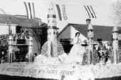 Parade float from Brevard county in Florida Governor Bryant's inaugural parade.