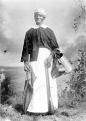 Aunt Memory Adams posed for a photo - Tallahassee, Florida.