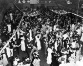 Panhellenic dance at FSCW - Tallahassee, Florida.