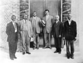 Bank founders at the Metropolitan Bank - Ocala, Florida.