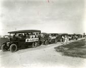 People playing golf by Fort Marion - Saint Augustine, Florida