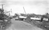 Damage from the 1926 hurricane - Miami, Florida.