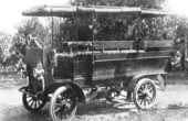 Motor coach used by the New Ocklawaha Hotel - Eustis, Florida