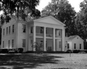 Front view of the Gregory House at Torreya State Park - Rock Bluff, Florida