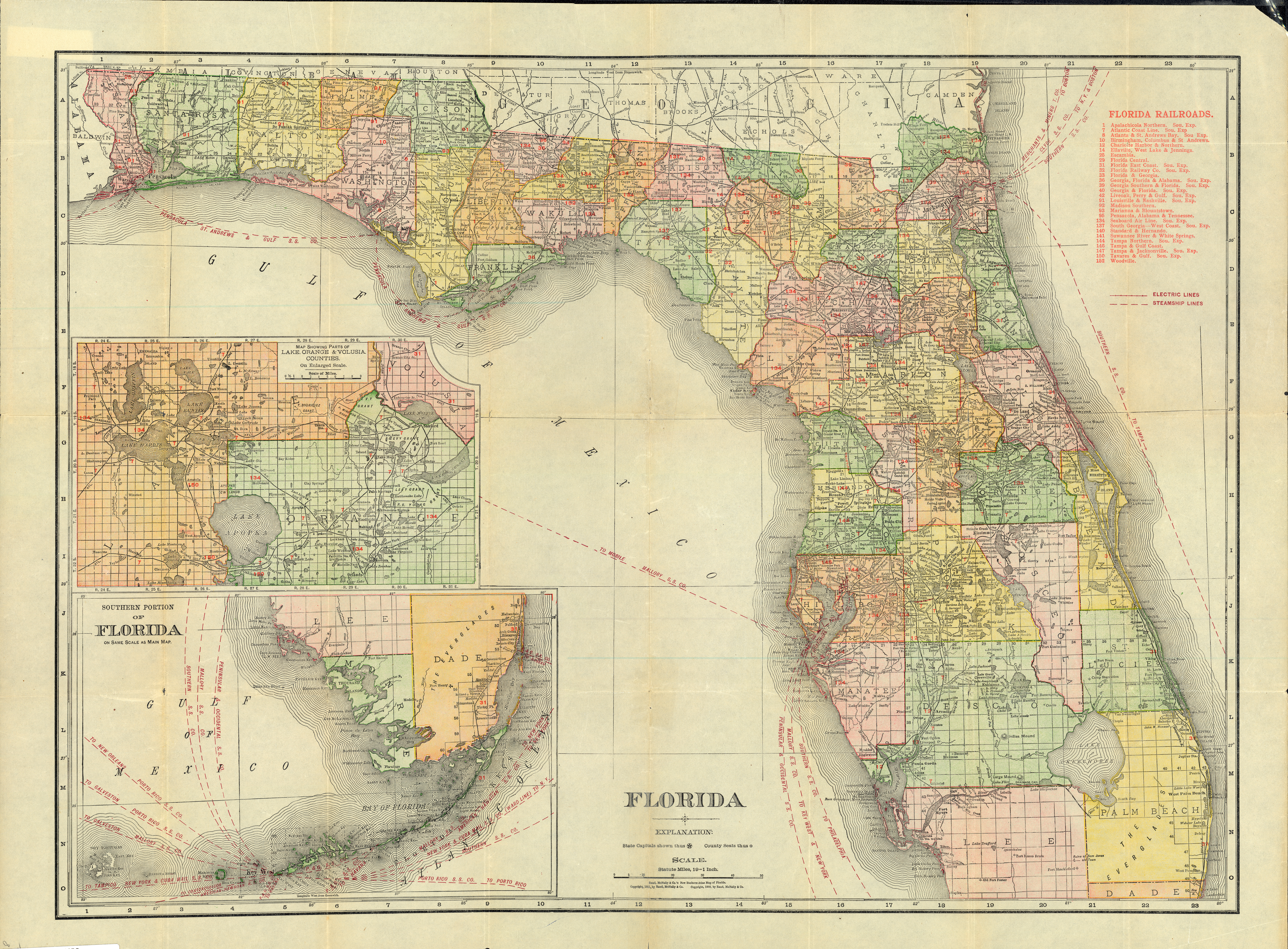 Map of Eatonville, 1911.