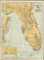 Clyde Steam Ship Lines Map, 1903