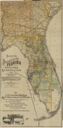 Township Map of Florida, 1890