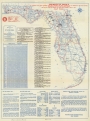 Official Road Map of Florida, 1946