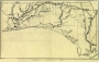 Map of Andrew Jackson's Route in West Florida, 1818