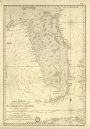 Nautical Chart of the Peninsula of Florida, 1780