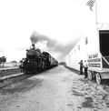 A train passing by the Gold Coast Railroad Museum - Fort Lauderdale, Florida.