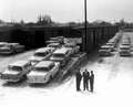 56 Carloads of new 1958 Ramblers.