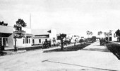 Street scene - Fellsmere, Florida..