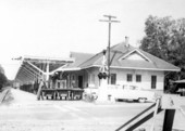 A Louisville and Nashville Railroad Company railroad station